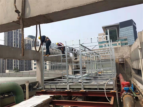 解析削減玻璃鋼冷卻塔填料阻塞的方法